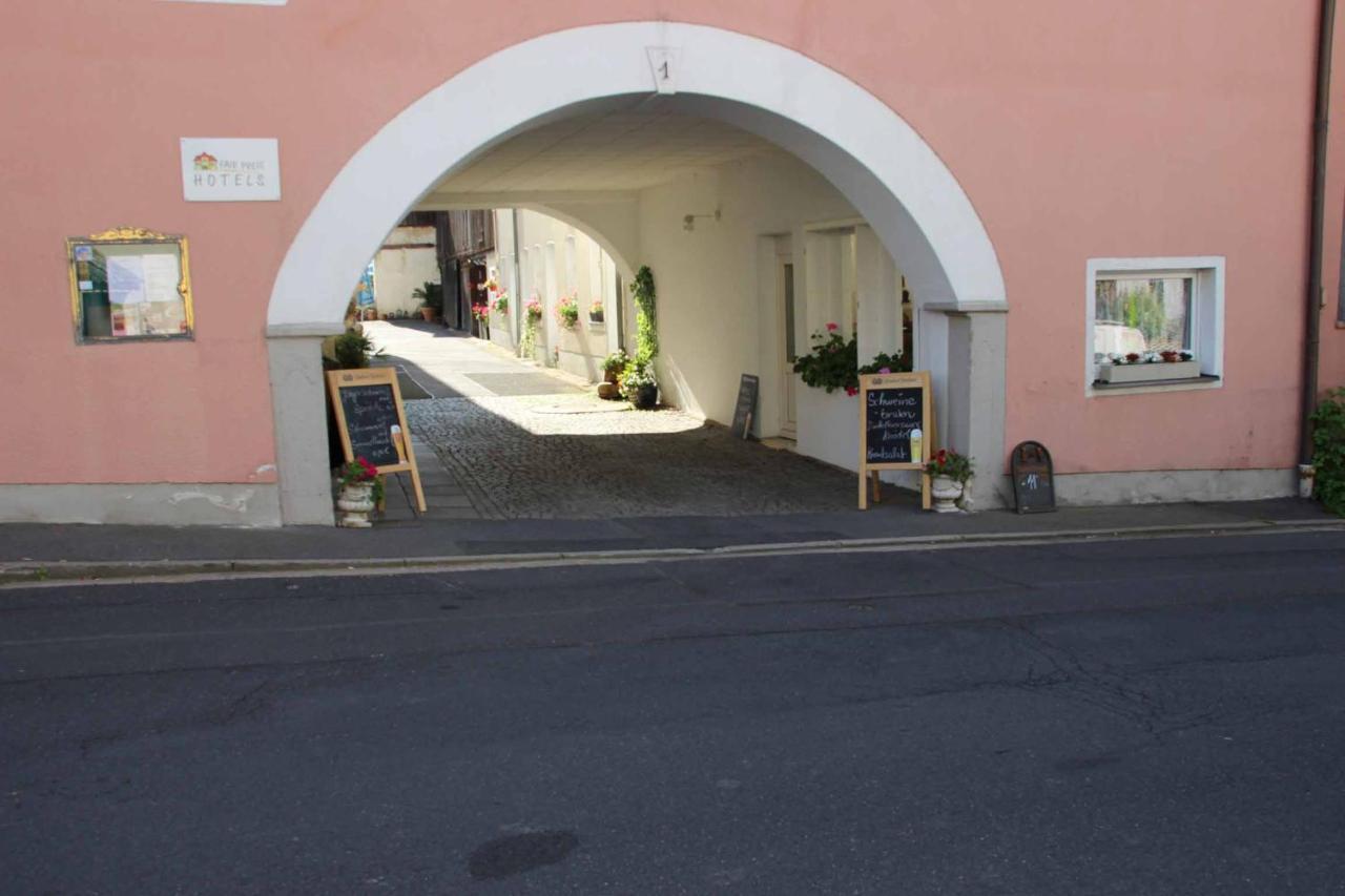 Hotel Gasthof Zum Weissen Lamm Hohenberg an der Eger Exteriér fotografie